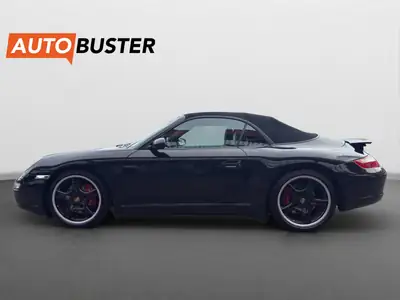 Porsche 911 Carrera 4S Cabrio — Roadster de prestige, 355 ch et toiture électrique — côté