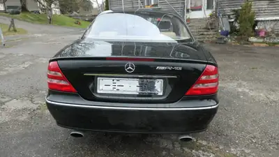 Mercedes-Benz CL 55 AMG — Coupé sport légendaire, 360 ch et cuir premium — cruscotto