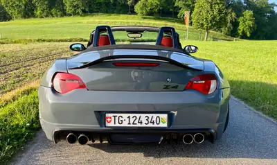 BMW Z4 3.0i Roadster Infinitas Kompressor — Cabriolet sportif 349 ch, histoire de collection — Miniatur 12