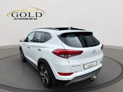 Hyundai Tucson 1.6 TGDI Vertex 4WD — SUV polyvalent, un seul propriétaire, panorama inclus — Miniatur 12