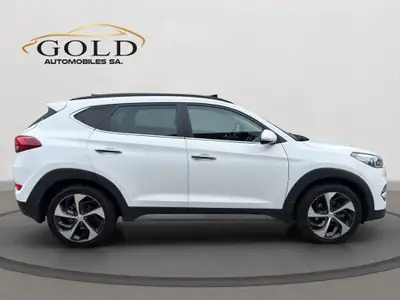 Hyundai Tucson 1.6 TGDI Vertex 4WD — SUV polyvalent, un seul propriétaire, panorama inclus — Miniatur 14