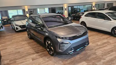 Skoda Elroq 85 RS 4x4 — SUV électrique 340 ch, quatre roues motrices, neuf 2026 — detail