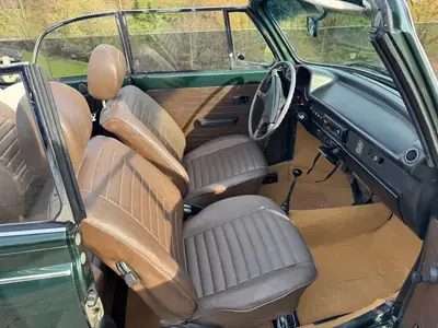 VW Käfer 1579 S Cabriolet 1979 — Icône Vintage avec Toit Sonnenland Neuf — Miniatura 12