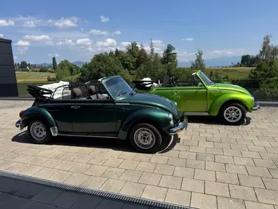 VW Käfer 1579 S Cabriolet 1979 — Icône Vintage avec Toit Sonnenland Neuf — Miniatura 17