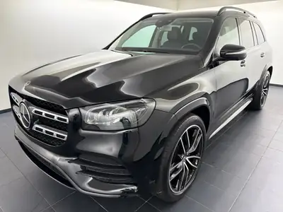Mercedes-Benz GLS 400 d AMG — SUV 7 places, moteur diesel puissant, kilométrage modéré — exterior view