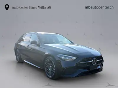 Mercedes-Benz C 220 d Swiss Star AMG Line 4matic Kombi — Diesel hybride, technologie premium, 20 km seulement — Miniature 7