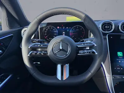 Mercedes-Benz C 220 d Swiss Star AMG Line 4matic Kombi — Diesel hybride, technologie premium, 20 km seulement — Miniature 12