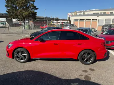 Audi A3 Limousine 35 TFSI S-Line — Berline élégante mild-hybrid, 111'000 km — Heckansicht