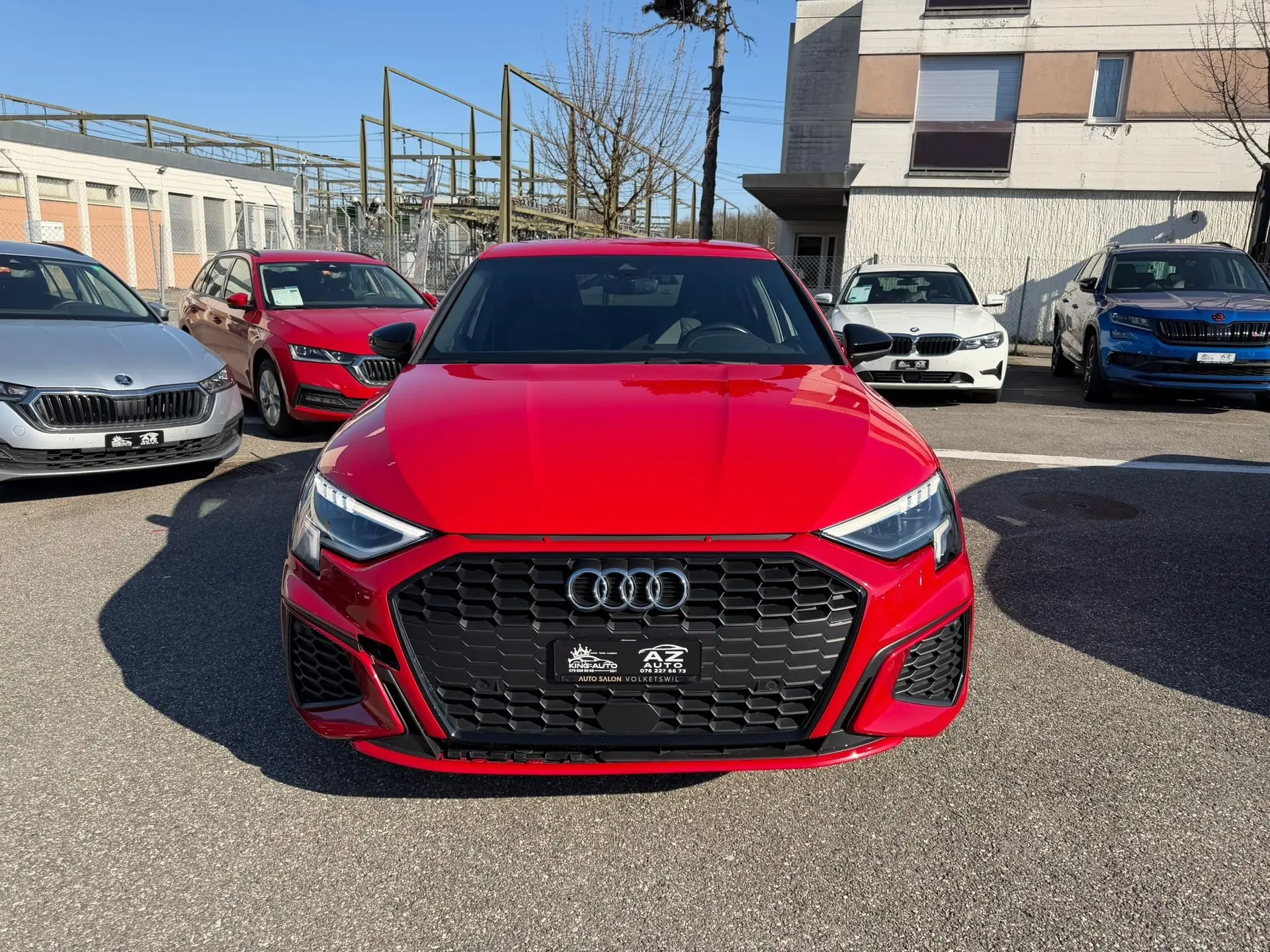Audi A3 Limousine 35 TFSI S-Line — Berline élégante mild-hybrid, 111'000 km — Außenansicht