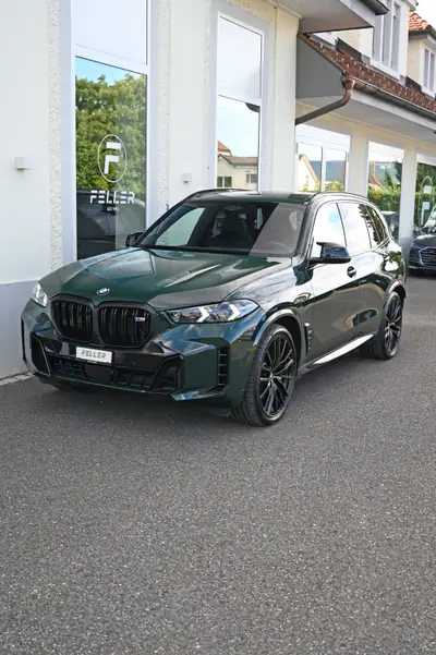 BMW X5 xDrive 48V M60i M Sport Pro — SUV premium 530 ch, finition exclusive verte — exterior view