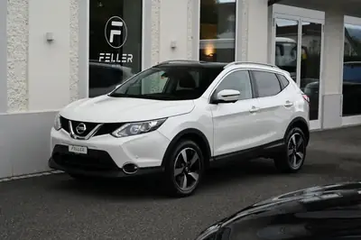 Nissan Qashqai 1.6 dCi Tekna — SUV compact 4x4, caméra 360° et toit panoramique — exterior view