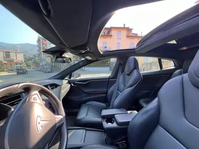 Tesla Model S 100D — Électrique haute performance, autonomie 440 km, unique propriétaire — Miniatura 11