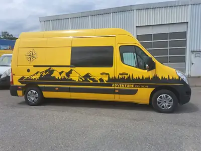 Renault Master Camper L3H2 — Camping-car aménagé, faible kilométrage 2019 — side view