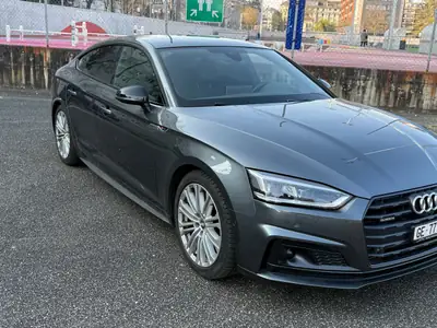 Audi A5 Sportback 3.0 TDI 286 ch — Diesel sportif quattro, 34'868 km seulement — vue extérieure