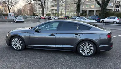 Audi A5 Sportback 3.0 TDI 286 ch — Diesel sportif quattro, 34'868 km seulement — tableau de bord