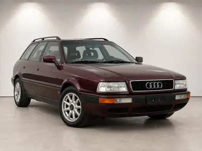 Audi 80 Avant 2.6 E V6 — Break rare vétéran, moteur 150 ch, expertise complète — Außenansicht