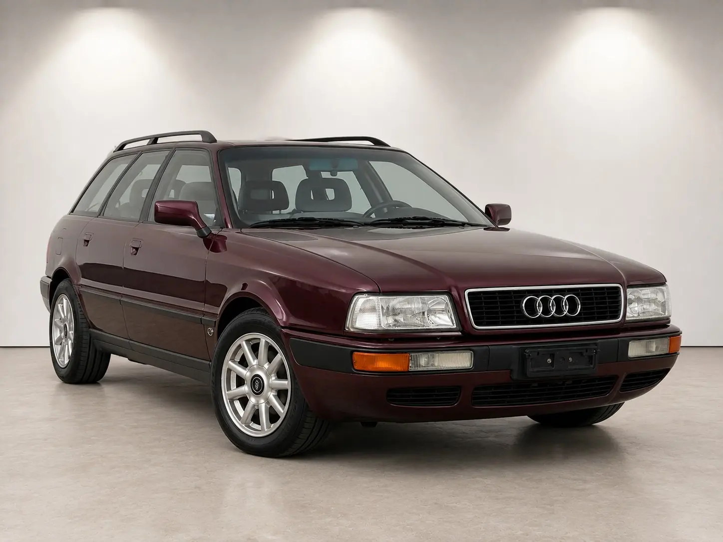 Audi 80 Avant 2.6 E V6 — Break rare vétéran, moteur 150 ch, expertise complète — Außenansicht