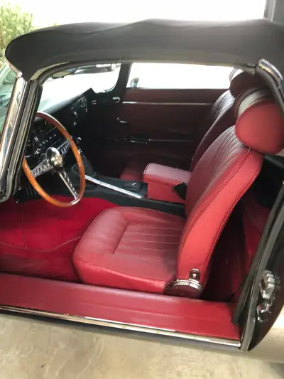 Jaguar E-Type Roadster V12 1974 — Légende restaurée, collection privée — dettaglio