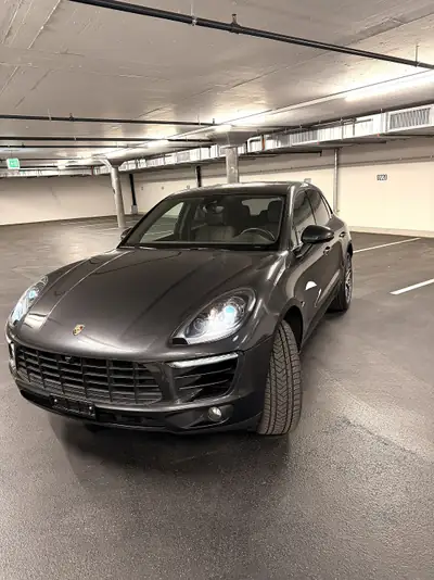 Porsche Macan PDK 2018 — SUV sportif sans accident, moteur 2.0L turbo — Außenansicht