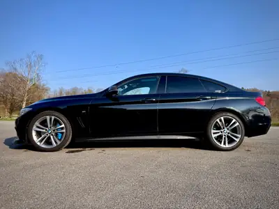 BMW 440i Gran Coupé xDrive M Sport — Coupé 4 portes dynamique, préparation carbone et freins M — Innenraum