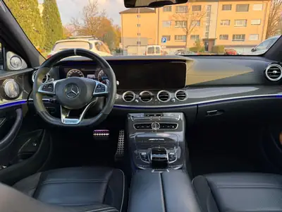 Mercedes-Benz E 63 AMG S 4Matic — Berline de prestige 612 ch, kilométrage modéré — tableau de bord