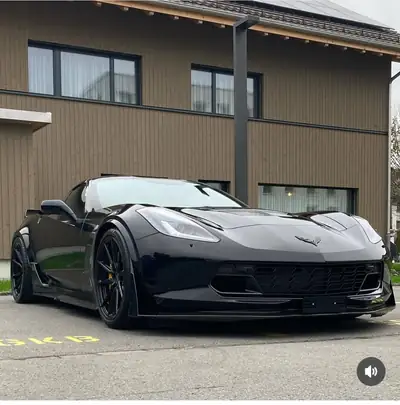 Chevrolet Corvette Z06 C7.R Edition — Supercar américaine rare, 660 ch, quasi neuve — intérieur