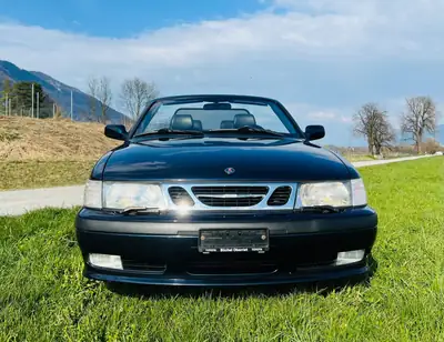 SAAB 9-3 Cabriolet 2.0i 16T — Décapotable sportive, moteur turbo 185 ch — Außenansicht