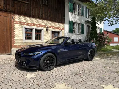 BMW M4 Cabrio Competition M xDrive — Sportive décapotable 510 ch, état impeccable — exterior view