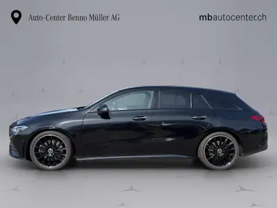 Mercedes-Benz CLA 250 AMG Line 4matic Shooting Brake — Élégance et polyvalence avec transmission intégrale — côté
