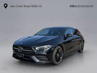 Mercedes-Benz CLA 250 AMG Line 4matic Shooting Brake — Élégance et polyvalence avec transmission intégrale — vue extérieure