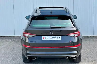 Skoda Kodiaq 2.0 TSI 4x4 RS — SUV premium 7 places, 245 ch, traction intégrale — dashboard