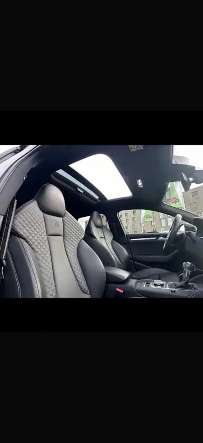 Audi S3 Sportback 2.0 TFSI Quattro — 310 ch, transmission S-tronic, 115'000 km — interior