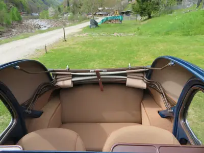 FIAT Topolino C 1952 — Cabriolet vintage d'exception, 55'000 km d'histoire — Miniature 12
