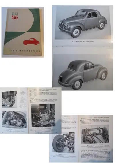 FIAT Topolino C 1952 — Cabriolet vintage d'exception, 55'000 km d'histoire — Miniature 14