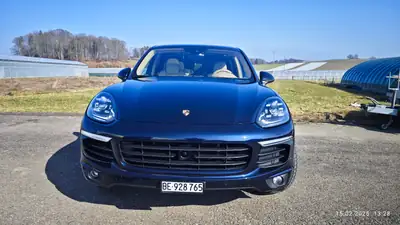 Porsche Cayenne S E-Hybrid 2015 — Hybride rechargeable performant, batterie neuve 2024 — rear view