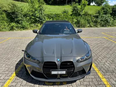 BMW M4 Competition Cabrio xDrive — Roadster haute performance, 50'100 km seulement — Außenansicht