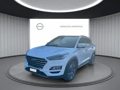 Hyundai Tucson 2.0 CRDI Vertex 4WD — SUV diesel hybride, 75 000 km, traction intégrale — fianco