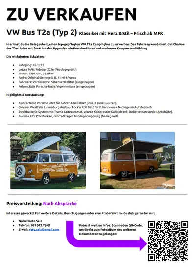 VW T2 Bus Westfalia 1971 — Légende du camping-car, fraîchement révisée — Miniatur 7