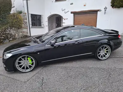 Mercedes-Benz CL 500 V8 — Coupé Gran Turismo musclé, 81'000 km seulement — intérieur