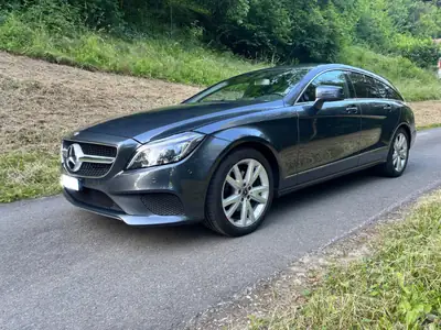 Mercedes-Benz CLS 250d Shooting Brake 4Matic — Break de prestige, diesel économe et équipé premium — Seitenansicht