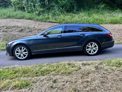 Mercedes-Benz CLS 250d Shooting Brake 4Matic — Break de prestige, diesel économe et équipé premium — Heckansicht
