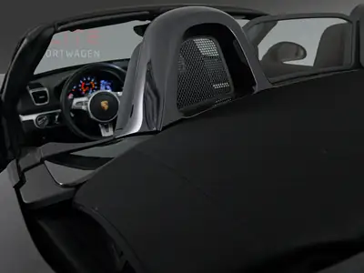 Porsche Boxster 2.7 Black Edition — Cabriolet sportif 265 ch, première main, 14'500 km — intérieur