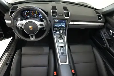 Porsche Boxster 2.7 Black Edition — Cabriolet sportif 265 ch, première main, 14'500 km — Miniature 12