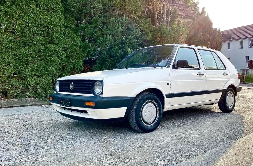 VW Golf 1800 GL — Une berline classique des années 80, fiable et économique — Außenansicht