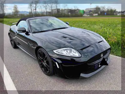 Jaguar XK XKR-S 5.0 V8 SC Convertible — Coupé-cabriolet haute performance, premier propriétaire — Außenansicht