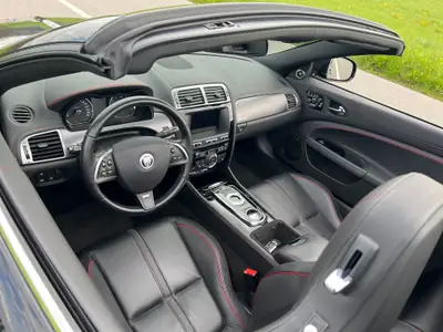Jaguar XK XKR-S 5.0 V8 SC Convertible — Coupé-cabriolet haute performance, premier propriétaire — Miniatur 8