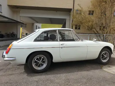 MG MGB GT 1973 — Coupé britannique classique, moteur 1.8L, histoire garantie — dettaglio