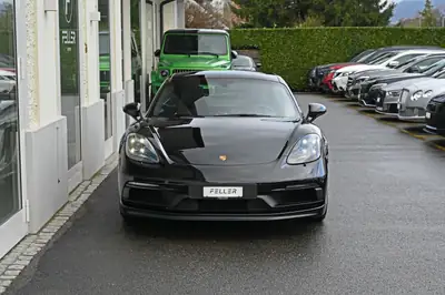 Porsche 718 Cayman GTS 4.0 — 400 ch purs, moteur atmosphérique légendaire — rear view