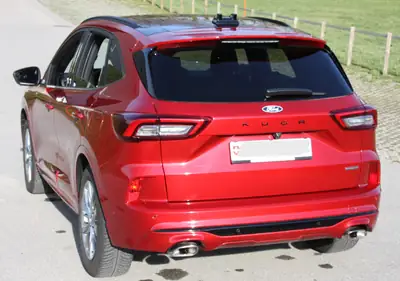 Ford Kuga 2.5 FHEV ST-Line X 4WD — SUV hybride essence, seulement 16'000 km — rear view