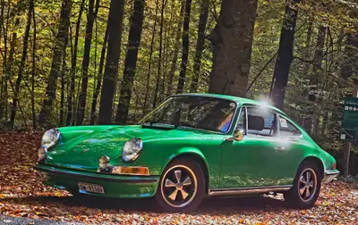 Porsche 911 T 1971 — Légende des années 70, moteur 2.2L authentique — vista esterna